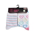 thumbnail image 2 of No Boundaries Women's Graphic Shortie Crew Socks, 10-Pack, Shoe Size 4-10, 2 of 5