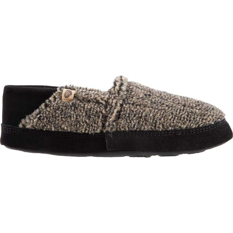 Men s Acorn Collapsible Heel Acorn Moc II Slipper Earth Tex Berber