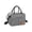 Gray, variant on THOPBPRK Color Insulated Picnic Bag Crossbody Thermal Lunch Bag Portable Cooler Tote With Shoulder Strap For Outdoor Travel Camping Work Beach Trips Daily Food Carrier , Navy