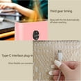thumbnail image 4 of Gecau Aromatherapy Oil Diffuser 鈥?(6.76Fl O Z / 200ml Tank) 鈥揗ist Aroma Humidifier - Auto Shut-Off Quiet 鈥?For Home, Office & Bedroom Pink Art&Crafts, 4 of 5