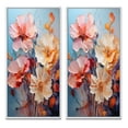 thumbnail image 2 of Designart « Orchidées Rouges en Acrylique Multicolore dans la Représentation II » Ensemble d'Art Mural Encadré d'Orchidées, Ensemble de 2 - Ensemble de Toiles Encadrées Florales Rouges pour Déco de Salon, 2 of 6