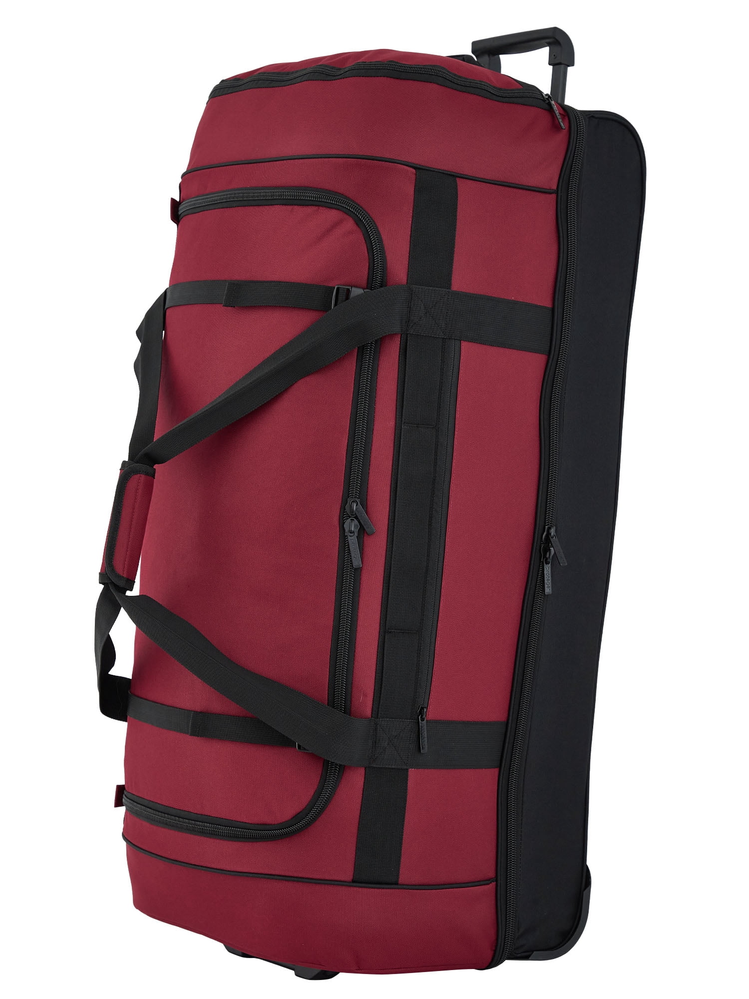 Protege 36" Everyday Journey Jumbo Rolling Duffel, Red