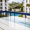 thumbnail image 4 of FUTUREORYY Garment Rack Heavy Duty Iron Spiral Shape Hanger for Balcony Space Optimization 1Pack, 4 of 8