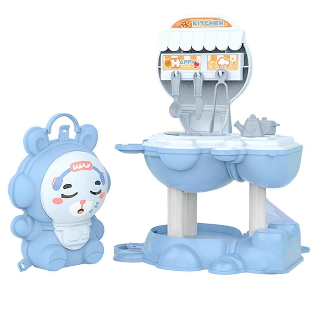 Children Pretend Play Toys Set Funny Simulation Kitchen Tools Dining Table Toys Set for Children Interactive Toys Set