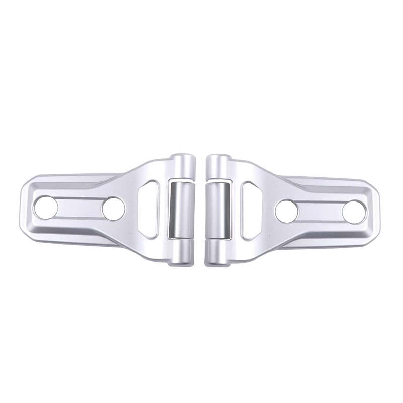 2Pcs Car Front Engine Hood Hinge Cover Buckle Trim Exterior Accessories Decoration Trim For Jeep For Wrangler JL JLU 2018-2021