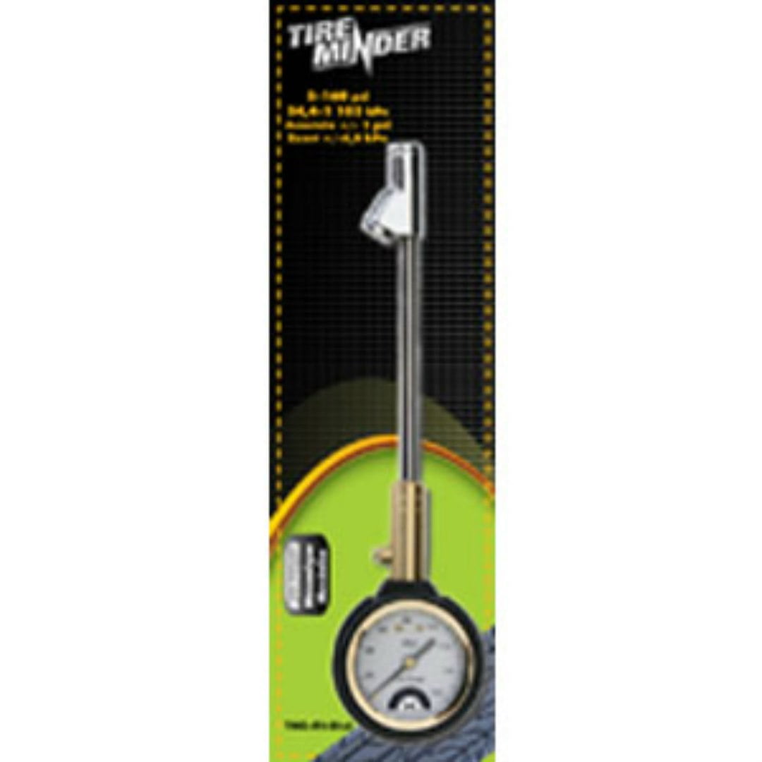 Minder Research TireMinder Tire-Pressure Gauge with 9" Stem