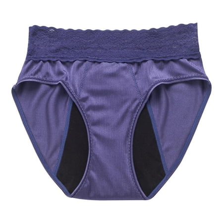 Xmarks Period Underwear for Women Menstrual Panties Women s Leak Proof Mid Waist Cotton Postpartum Ladies Panties Briefs Girls