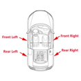 thumbnail image 5 of Manija de puerta interna de automóvil, actuador interno de puerta de automóvil para Fabia 2015-2017 6v0837221a 6v08222a, 5 of 5