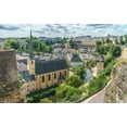thumbnail image 2 of Bolokofsky, Ronald 24x17 White Modern Wood Framed Museum Art Print Titled - Luxembourg View, 2 of 4