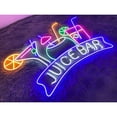 thumbnail image 2 of Handmadetneonsign Juice Bar Neon Sign, Cocktails LED Light, Juice Fresh Fruit Neon Light, Cocktail, 2 of 5