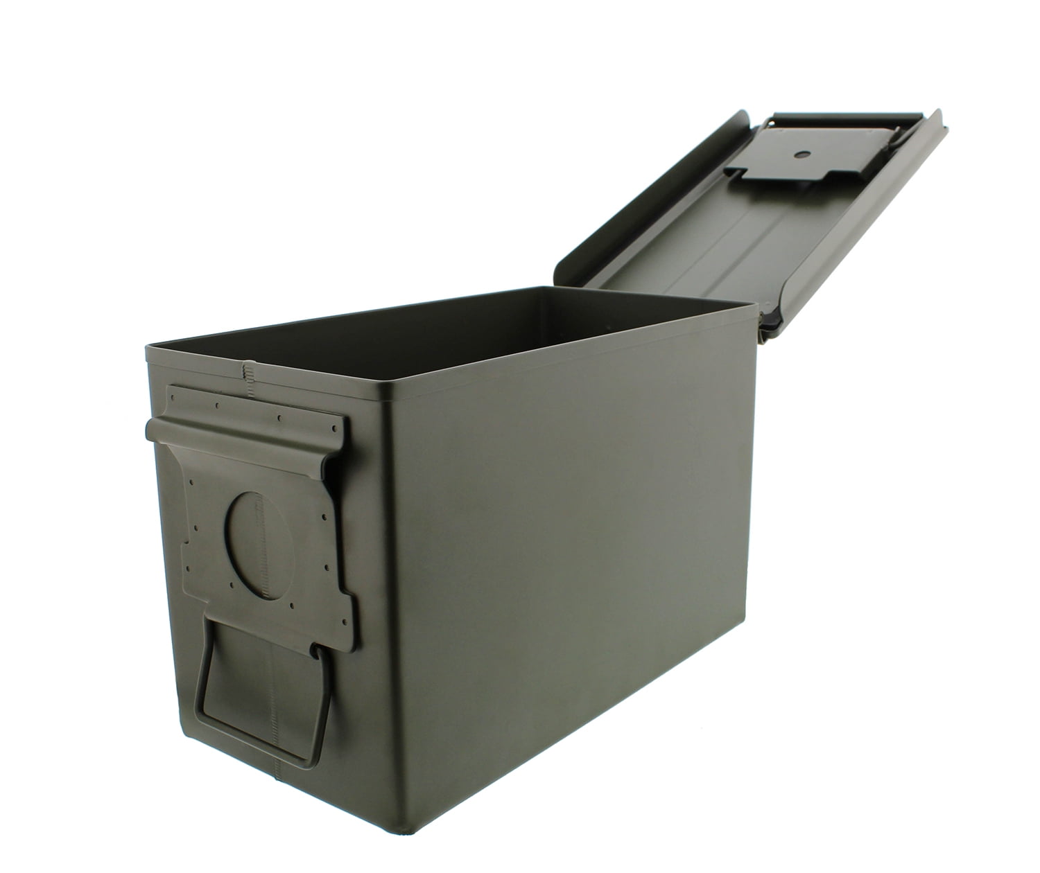 Military Army Solid Steel Holder Box Set for Long-Term Shotgun Rifle Ammo Storage Redneck Convent 30 and 50 Cal Metal Ammo Can 2-Pack