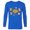 Navy, variant on Holiday Christmas Gingerbread Cookie Heroes - Long Sleeve T-Shirt for Men - Customized-Navy