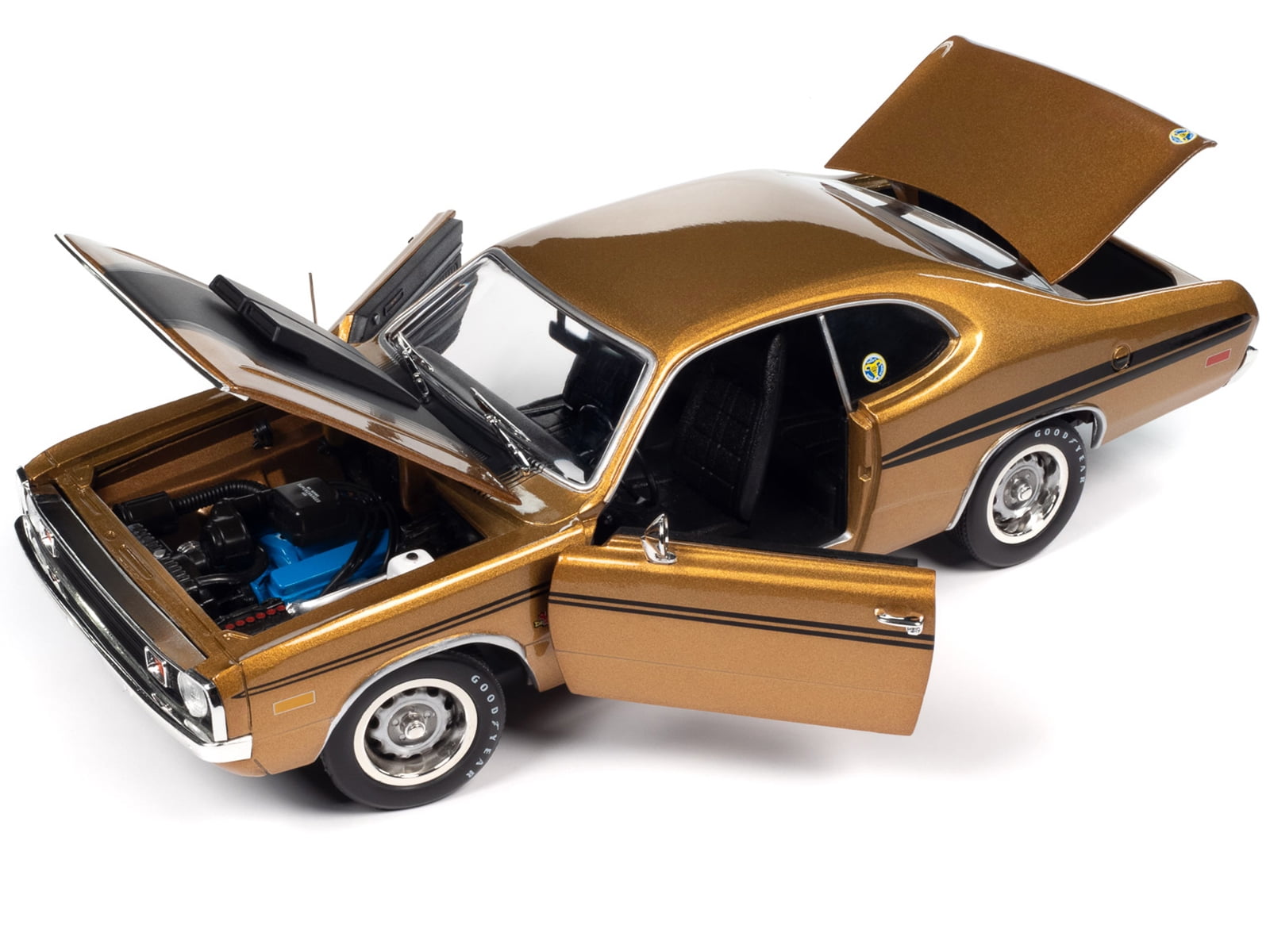 1972 Dodge Demon GSS Supercharged Mr. Norms Gold Black Auto