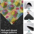 thumbnail image 3 of Pioneer Flower Floral Print Pattern Kitchen Rugs Sets Of 3,Kitchen Runner Rugs Non Skid Washable,Decorative Kitchen Floor Mats for Kitchen,Sink,Laundry,17X30 Inch + 17X47 Inch + 17X59 Inch, 3 of 6