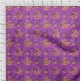 thumbnail image 3 of oneOone Cotton Cambric Purple Fabric Batik Fabric For Sewing Printed Craft Fabric By The Yard 56 Inch Wide, 3 of 4