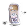 thumbnail image 2 of Estuche para lápices Kawaii, estuche bonito portátil para lápices para niñas, estuche transparente para lápices de gran capacidad, suministros escolares para chicas adolescentes, 2 of 5