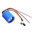 thumbnail image 4 of Mini motor sin escobillas, micro motor de ventilador con conducto sin escobillas, confiable, de metal, fácil de instalar 7 V 24 V 100000 RPM, 4 of 9