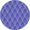 thumbnail image 1 of Ahgly Company Machine Washable Indoor Round Transitional Light Slate Blue Area Rugs, 4' Round, 1 of 7