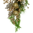 thumbnail image 5 of Northlight Ball Ornaments and Berries Glittered Artificial Christmas Swag - 25", 5 of 9