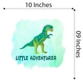 thumbnail image 4 of Watercolor Decal Little Adventurer Living Room Wall Decal for Family Little Adventurer Lettering Art Quotes Cute Themed Room Décor - Size: 10 In x 9 In, 4 of 5