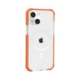 thumbnail image 3 of Allytech Case for iPhone 13 6.1 Inch,Clear Case Compatible with Magsafe,Shockproof Transparent Magnetic Acrylic Slim Protective Cover,Orange, 3 of 9