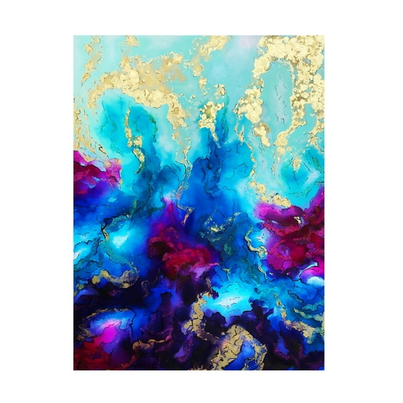 Trademark Fine Art Alyson Storms  Andromeda Canvas Wall Art