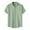 hgg016-Green, variant on Mens Summer Solid Color Short Sleeve Button Down Collar Casual Shirt Modern Everyday Design Comfort Fit Fashion Style Short Sleeve Shirt