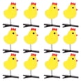 thumbnail image 1 of 24Pcs Yellow Hairpins with Spring Mechanism for Children Festivals Hair Accessories, 1 of 8