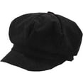 thumbnail image 6 of CoCopeaunts Newsboy Cap Corduroy Octagonal Hats Retro Solid Color Beret Winter Autumn Newsboy Hat Vintage Ivy Cap Painter Hat, 6 of 7