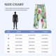 thumbnail image 4 of Fotbe Flowers and Cactus Pantalones de Pijama para Hombre, Pantalones de Dormir, Pantalones de Casa con Cintura Ajustable y Bolsillos-X-Large, 4 of 6