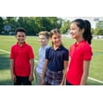 thumbnail image 4 of French Toast Girls School Uniform Short Sleeve Ruffle Pique Polo Shirt, 4 of 8