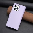 thumbnail image 6 of Allytechgroup for iPhone 13 Pro Wallet Phone Case with Hand Wrist, Flip Cover Kickstand Folio Shockproof Protective Cards Slots Wallet Case Cover for iPhone 13 Pro, Purple, 6 of 7