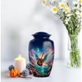 thumbnail image 4 of Large Angel Wings Guitar Human Ashes Adult Male, Mini Keepsake Urn For Ashes, Funeral Burial Cremation Urns, Musical Tribute Decorative Ash (Size, 10 Inch 1pcs & 3 Inch,1pcs), 4 of 5