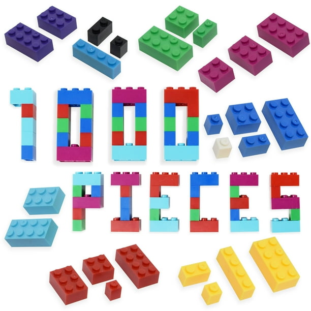 Building Bricks Blocks for Kids Compatible with All Major Brands