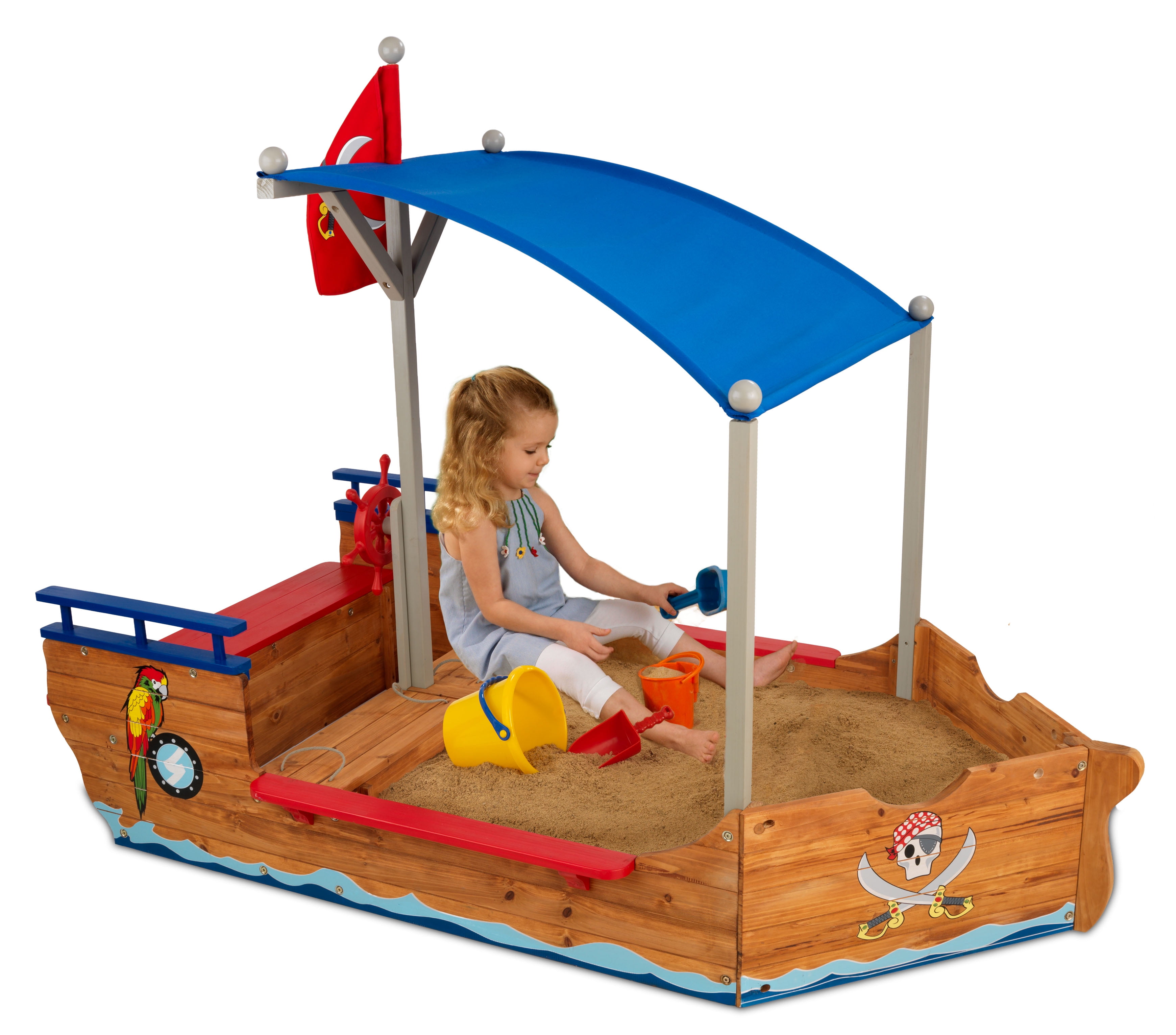 little tikes pirate sandbox