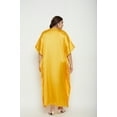 thumbnail image 4 of Oussum Plus Size Embroidered Kaftan Dresses for Women Long Solid Caftan Dress, 4 of 7