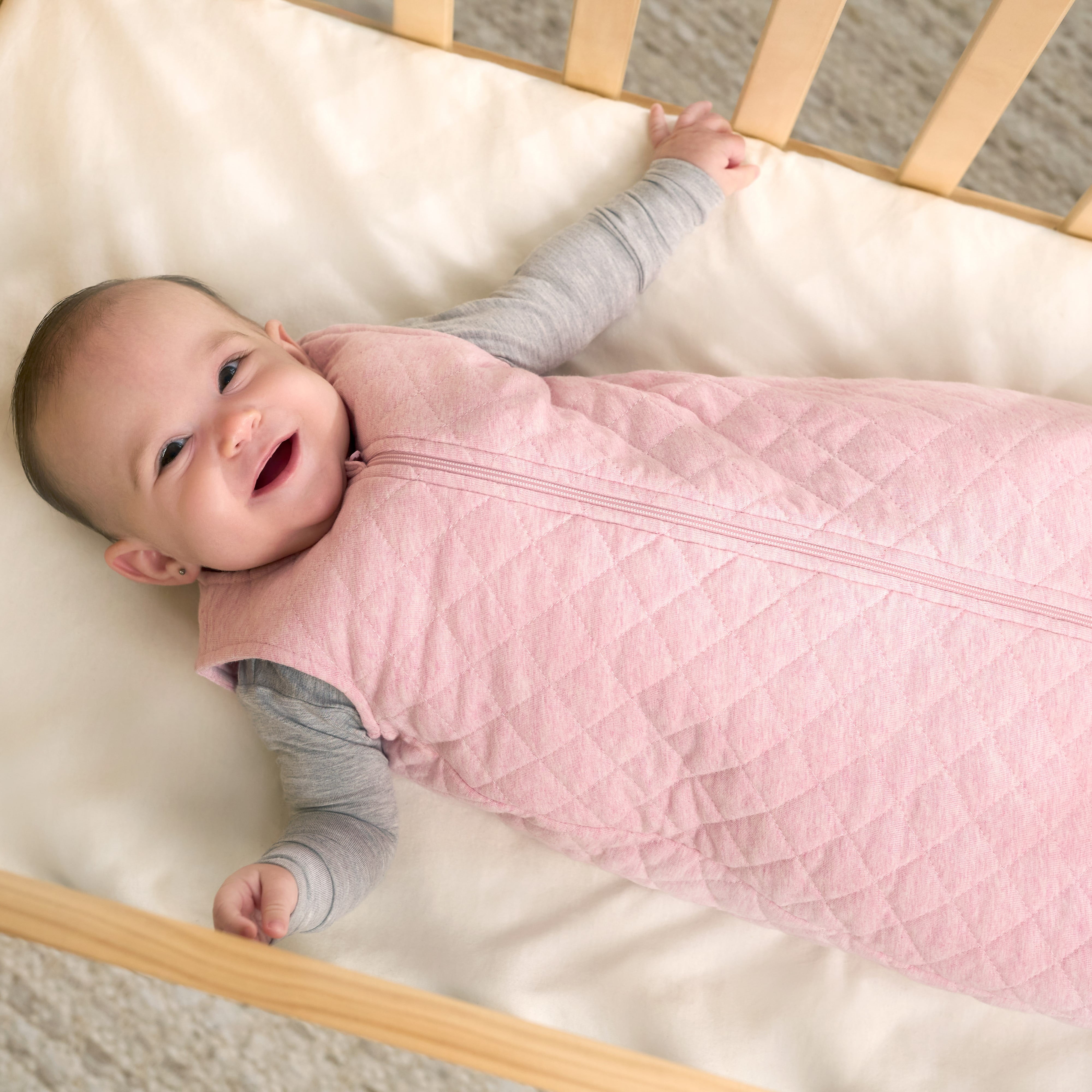 Gerber Baby Boy or Girl Gender Neutral Quilted Wearable Blanket, Size 0-6 Months - 6-12 Months