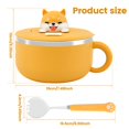 thumbnail image 3 of Cuenco para ramen KTZCTPCA Cute Dog, 1200 ml, acero inoxidable 304, 3 of 9