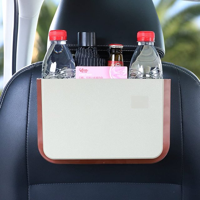 1Pack Hanging Car Trash Can,Car Garbage Can,Collapsible Portable Waterproof Mini Trash Bin Small Car Organizer Holder For Front Back Seat Accessories