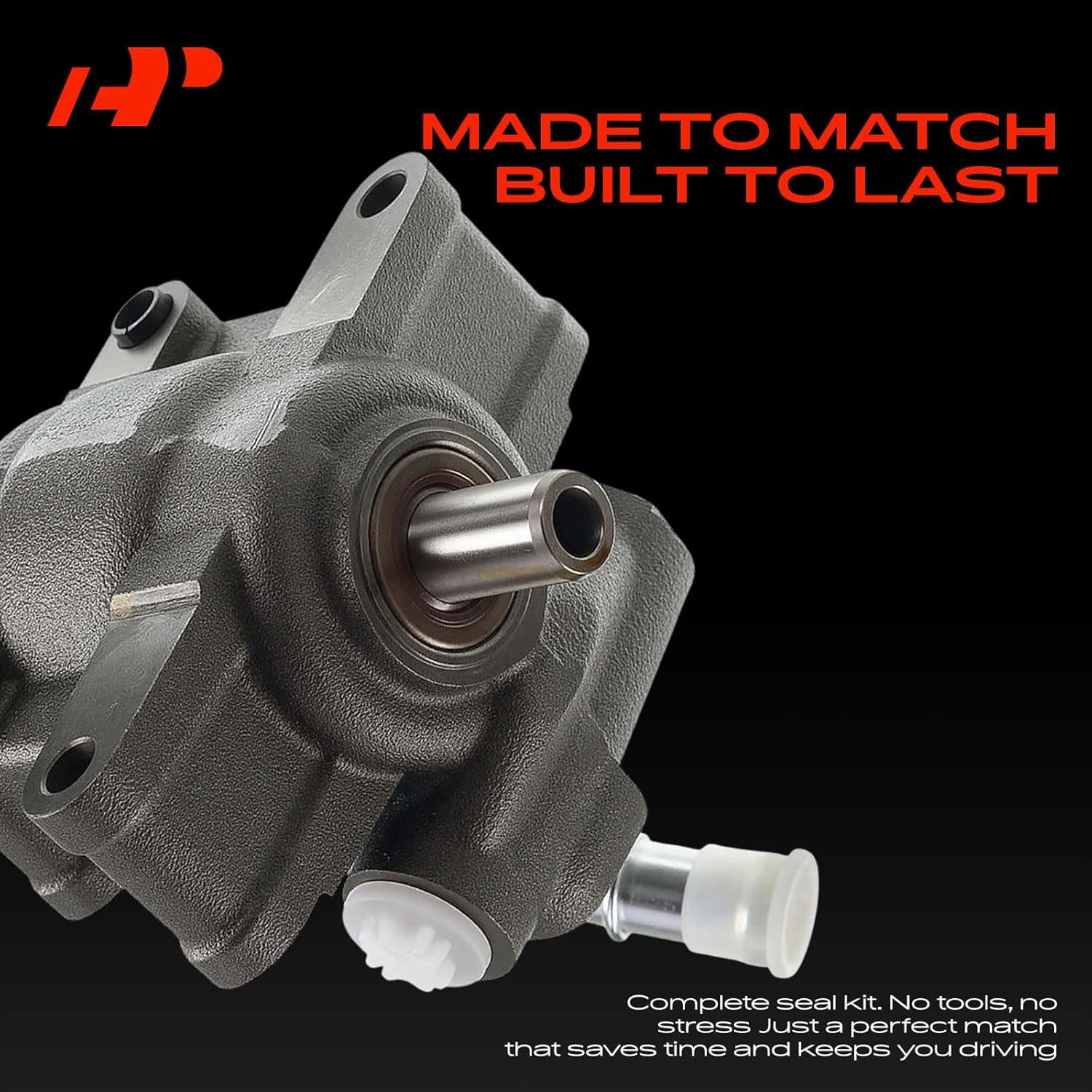 A-Premium Power Steering Pump Without Reservoir Replacement for Ford Focus 2003-2006