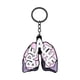 thumbnail image 5 of Llavero con forma de órgano corporal, colgante para bolso, aleación de zinc, divertido llavero para parejas, para coche. alfabeto, 5 of 9