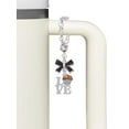 thumbnail image 3 of Delight Jewelry Silvertone Love with Chocolate Cupcake - Silvertone Black Bow Charm Accessory for Tumblers and Thermal Cups, 3 of 4