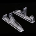 thumbnail image 6 of 10 Pieces Easel Stands Dish Plate Picture Photo Frame Rack Holder Home Decor - Clear, L, 6 of 6
