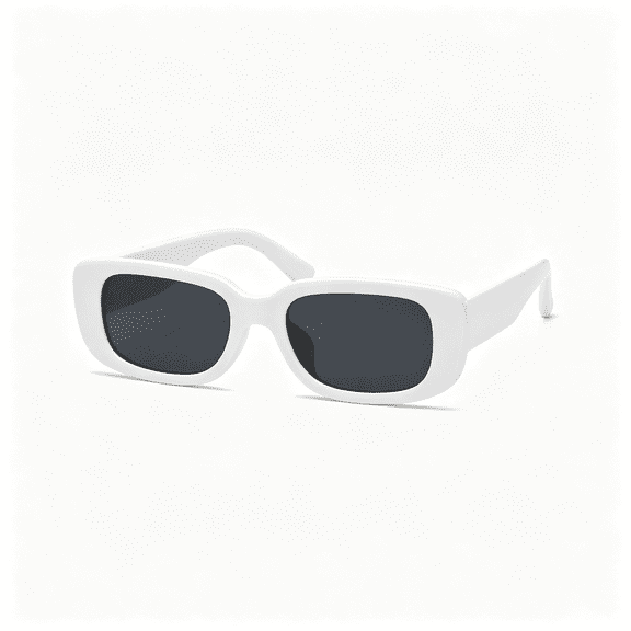 HBMYN Retro Rectangle Kids Sunglasses 90’S Vintage Fashion Narrow Square Frame Glasses Shades for Girls Boys Uv Protection Sunglasses Girls