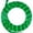 Green, variant on 18 ft. Orange Rope Light Kit, 216 Incandescent Halloween Lights, Ready-to-Install, Mounting Clips Included