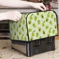 thumbnail image 6 of KLL Avocado With Leaf And Flower Print 4 Slice Toaster Dust Covers Kitchen Small Appliance Cover with 2 Pockets,Can hold Jam Spreader Knife & Toaster Tongs (12.4 x 10.6 x 8.2), 6 of 6