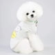 thumbnail image 2 of Chaleco de verano para perros, camiseta, ropa para mascotas, ropa para perros y gatos, disfraz para perros pequeños, camisa de algodón con dibujos animados, chaleco para cachorros, gatito, gris brillar Electrónica, 2 of 4