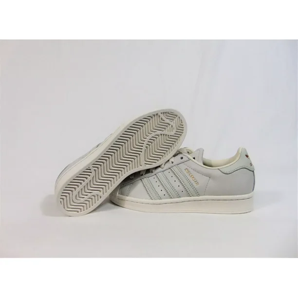 Adi - das Originals Superstar Leather Off White Casual Shoes Sz 3.5 NEW H00168 RARE