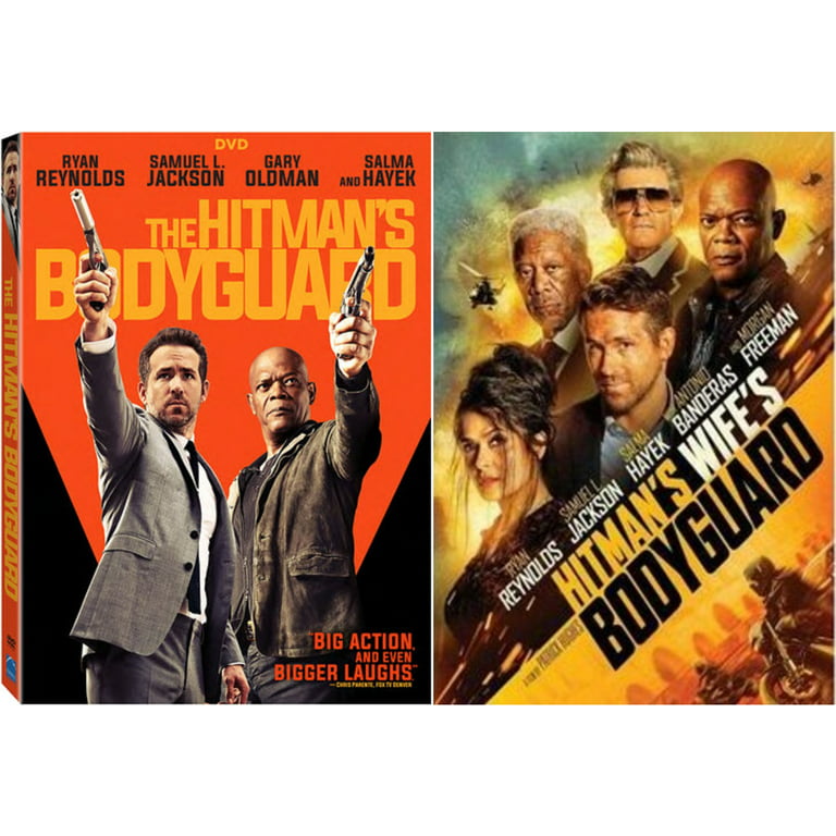 The Hitman's Bodyguard & Hitman's Wife's Bodyguard Double Feature 2 DVD Set Includes Glossy Print Hitman Art Card