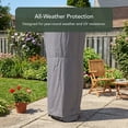 thumbnail image 3 of Covermates Outdoor Patio Heater Cover - 35"DIA, Water-Resistant, Elastic Hem, Polyester, 3 of 7